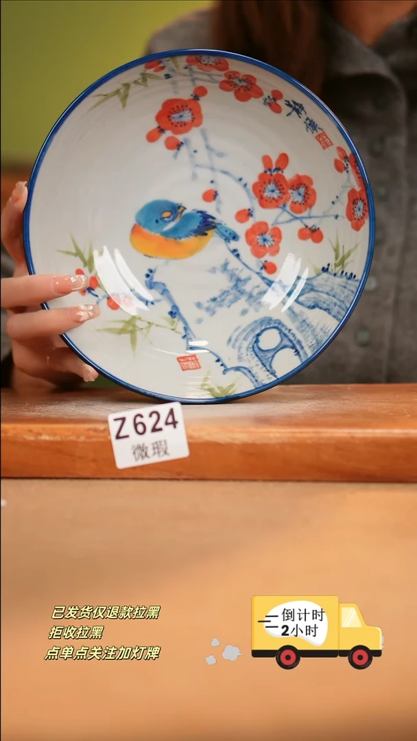 【闪购商品】瓷片WZ624 窑林瓷业陶瓷