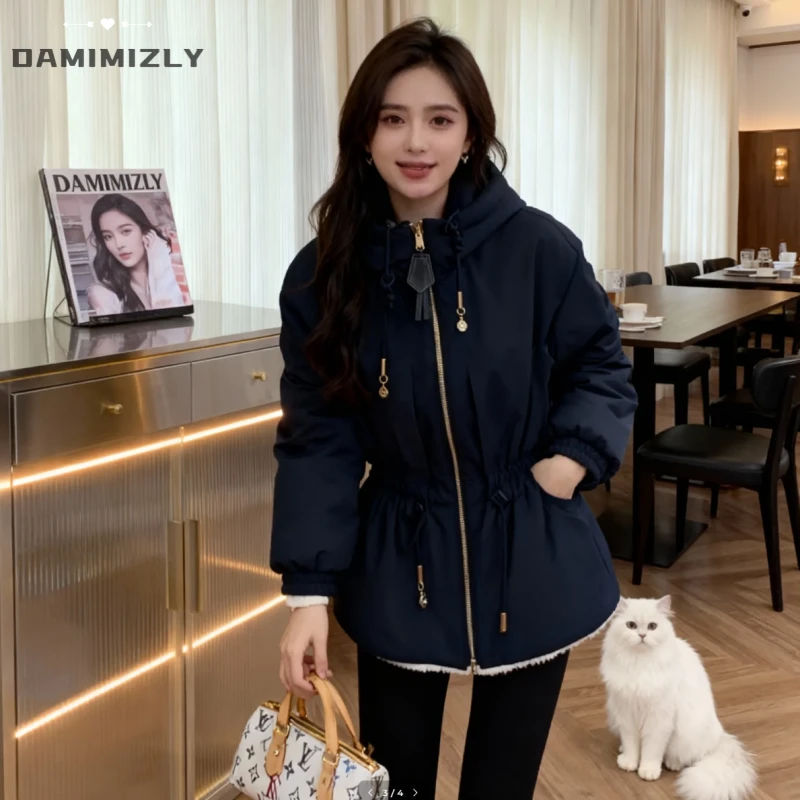 【圣诞滑雪系列】2025年秋冬季新款老花两面穿羊羔绒外套潮