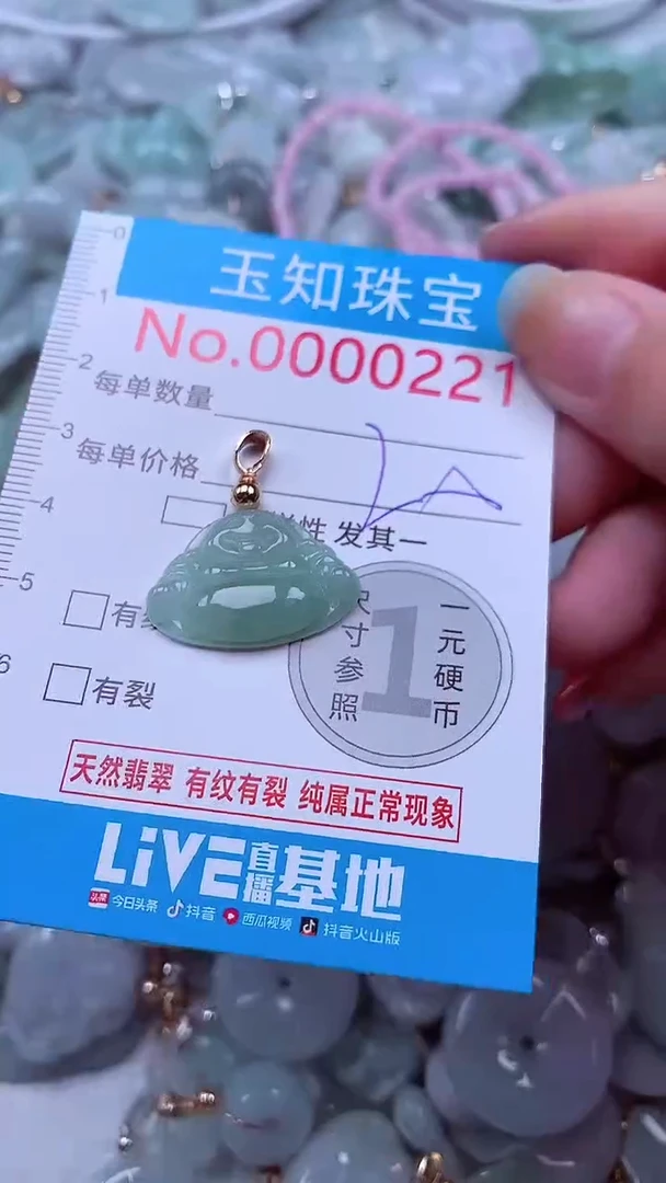 吊坠(不含链)未镶嵌翡翠221