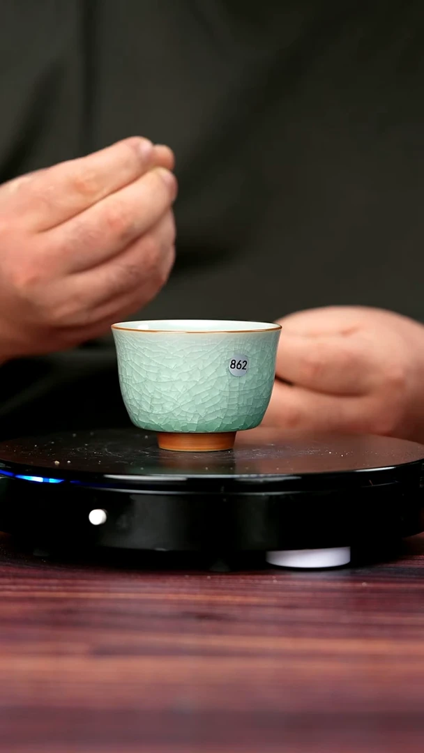 其他862#赵欢一级品原矿汝瓷禅意杯