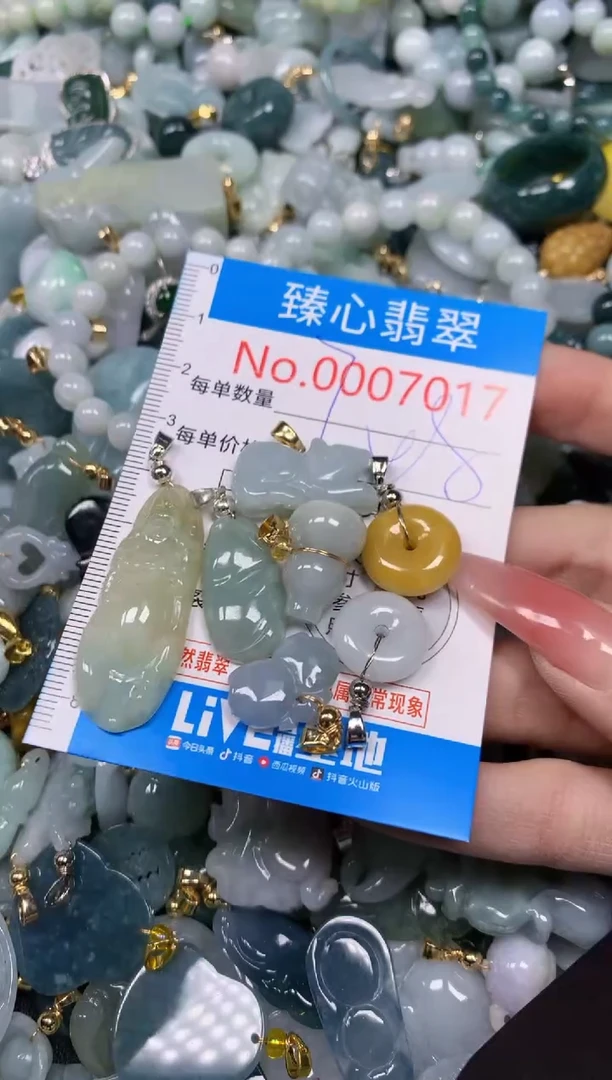 【闪购商品】翡翠颈饰未镶嵌含绳0007017