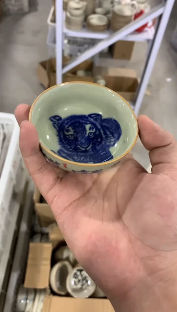 茶壶、盖碗、主人杯、客杯（轻轻微瑕介意勿拍）