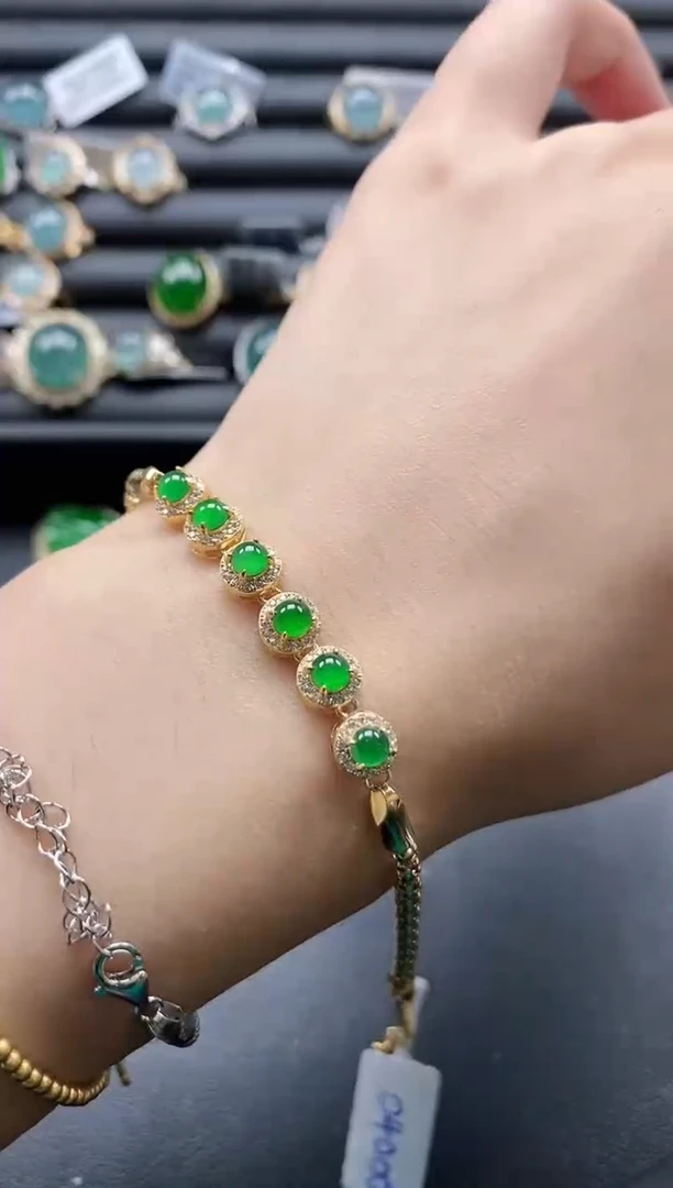 【闪购商品】翡翠戒指银S925镶嵌11111-