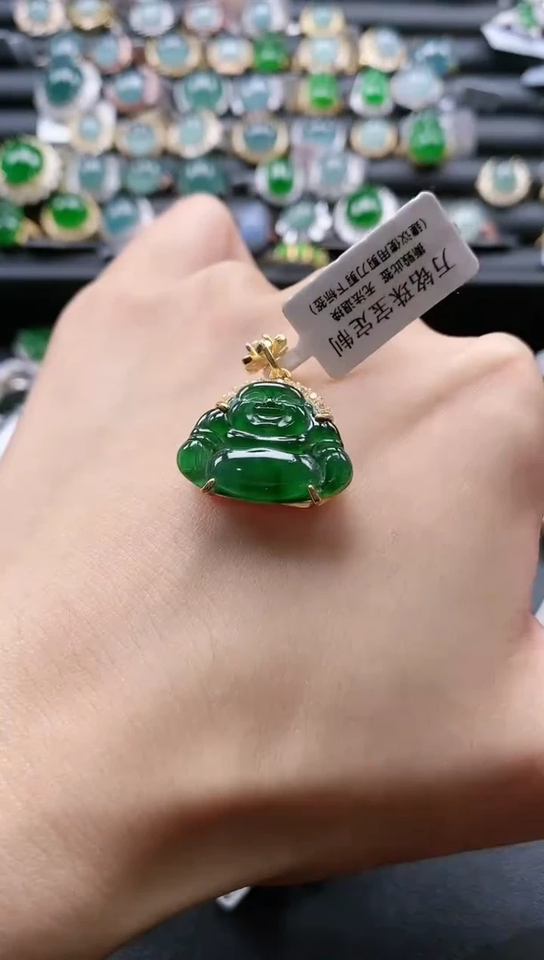 【闪购商品】翡翠戒指银S925镶嵌51511