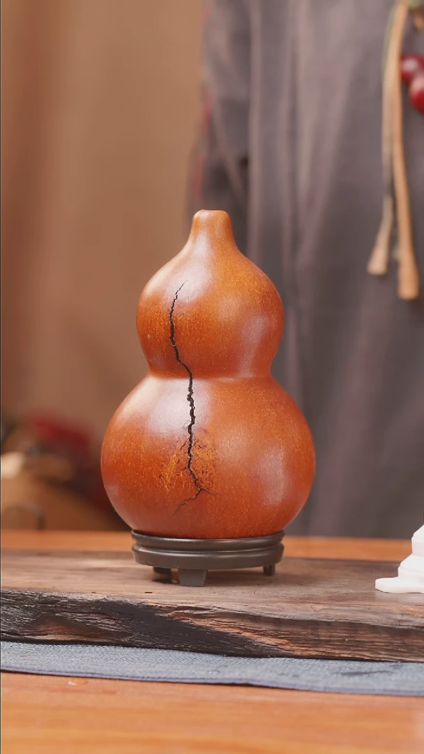 1264号链接精品大漆葫芦现货现发[一物一拍]（500ml）