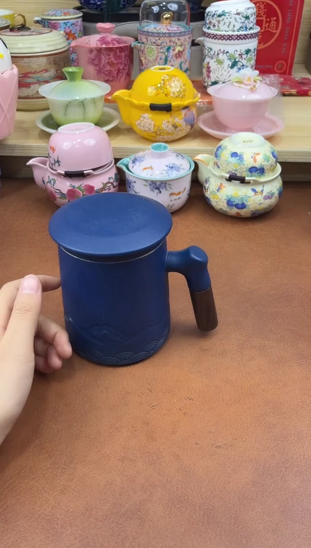 陶陶瓷茶具摆件旅行套组