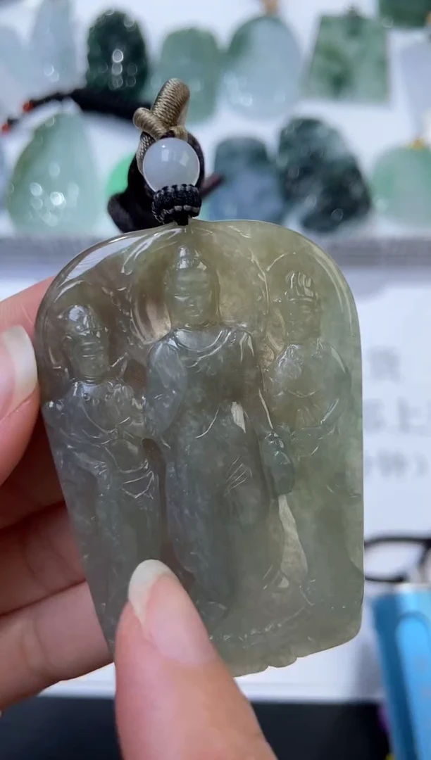 颈饰未镶嵌翡翠379366  多人