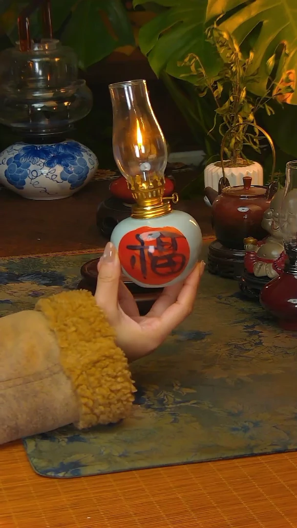 【闪购商品】景德镇陶瓷灯摆件