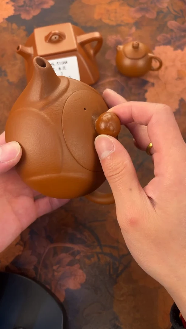 茶杯紫砂-莲花西施