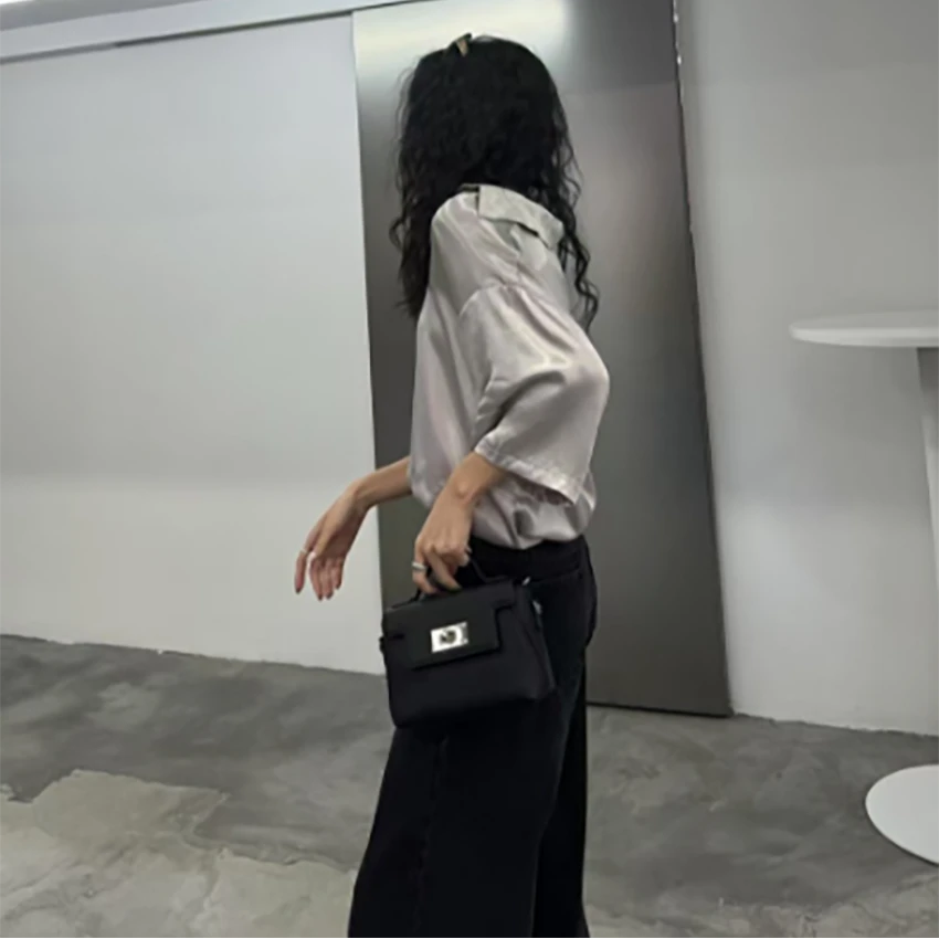 【Show Mi】SK-82225-黑色-轻奢小众时尚百搭女士包包sm