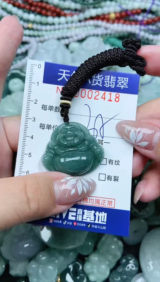 颈饰未镶嵌翡翠天然A货 支持复检