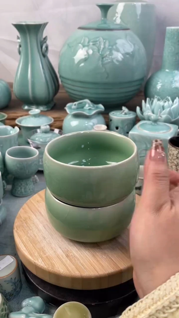 【闪购商品】特价福利 微瑕 慧仙青瓷