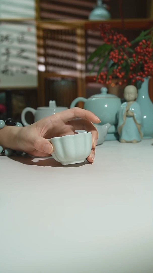 玉清珑匠花瓣杯二级