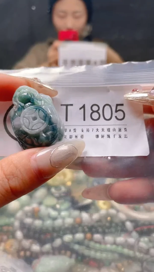 【闪购商品】翡翠颈饰未镶嵌/T/翡翠A货一图一物