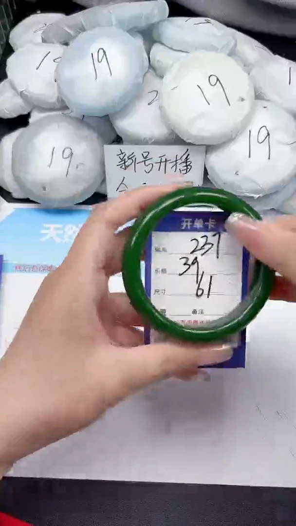 未镶嵌手镯石英质玉237/61