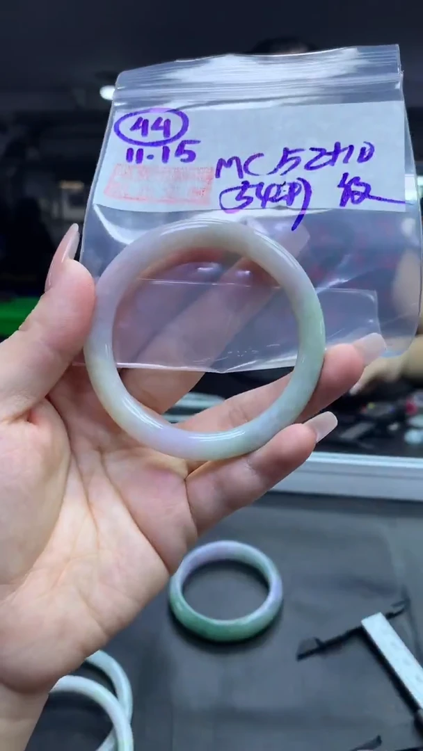 未镶嵌定制翡翠44叮当纹54+52元+拍一发一