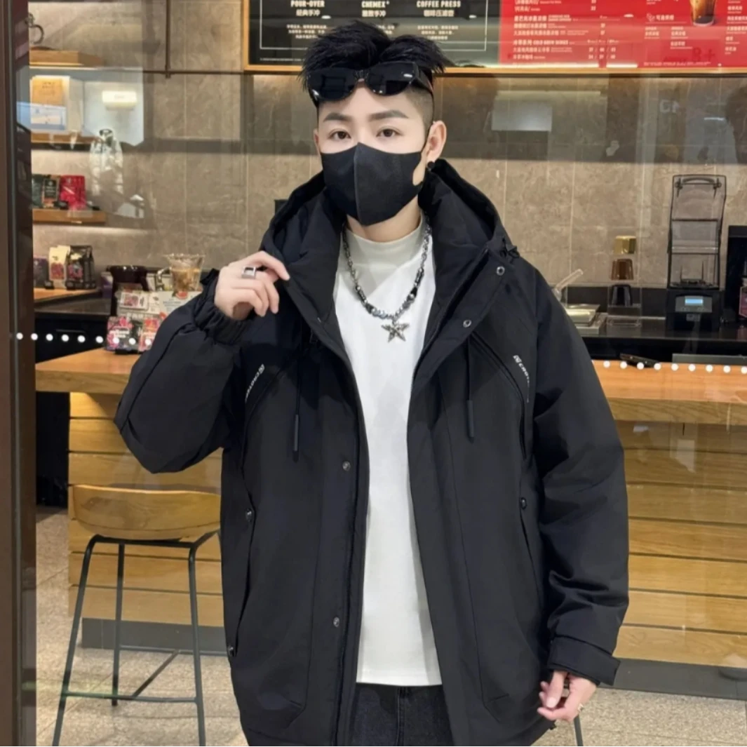 8891-【国标羽绒服】冬季轻量化休闲时尚保暖加厚外套