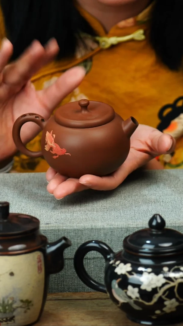 壶黄倩建水紫陶微瑕209