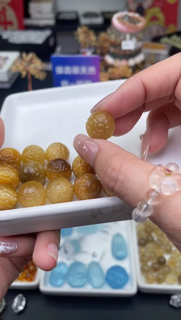 【闪购商品】木变石（虎睛石）颈饰未镶嵌50a多样性发其一/1.28/1个