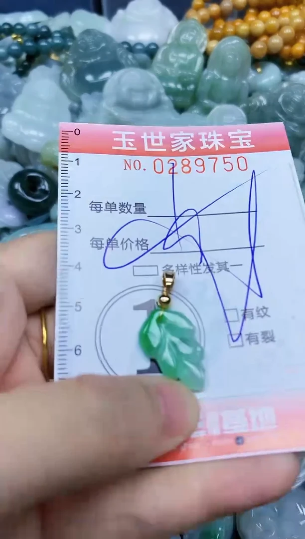 翡翠未镶嵌颈饰闪购0289750多样性发其一