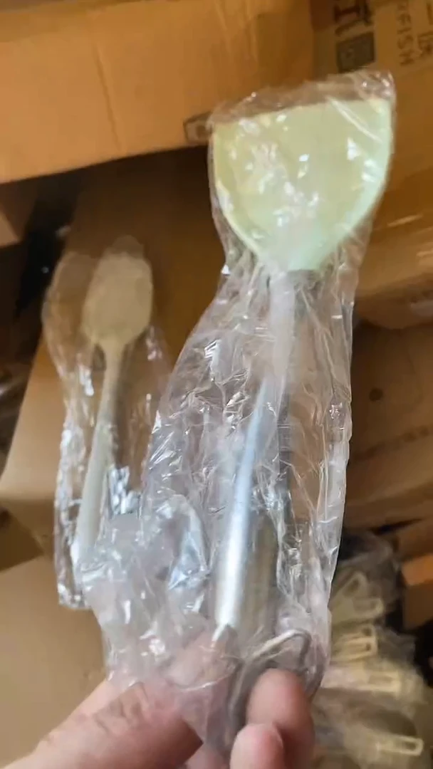 食品级塑料1硅胶铲一把 绿