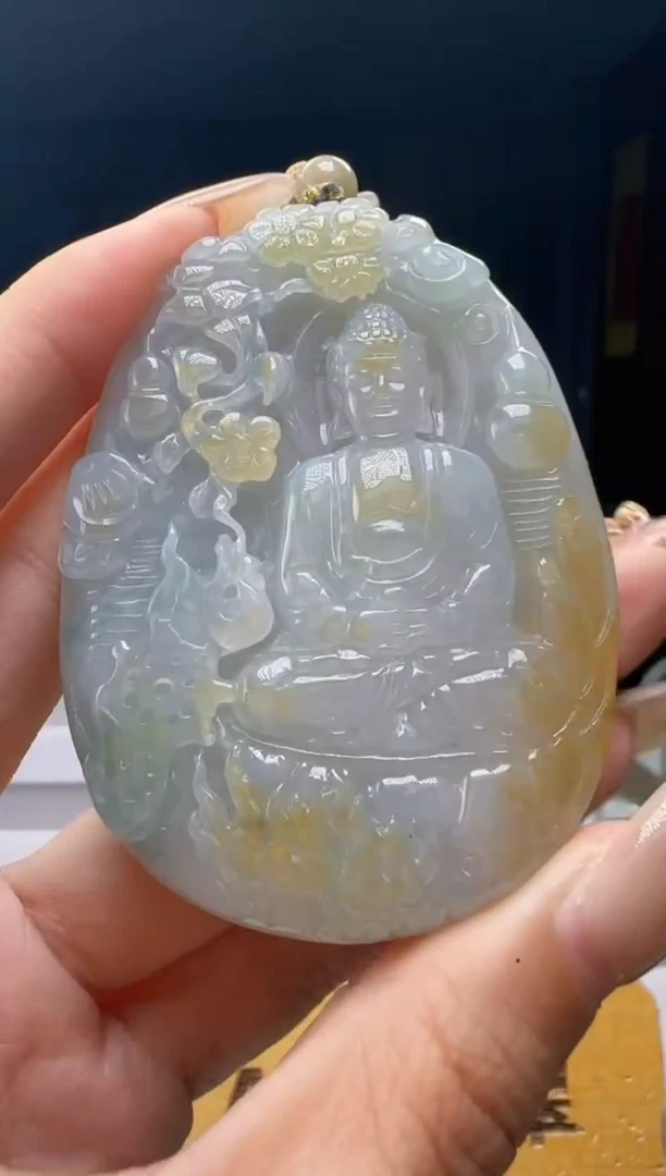 吊坠(不含链)未镶嵌翡翠MM@@960Q3J21701