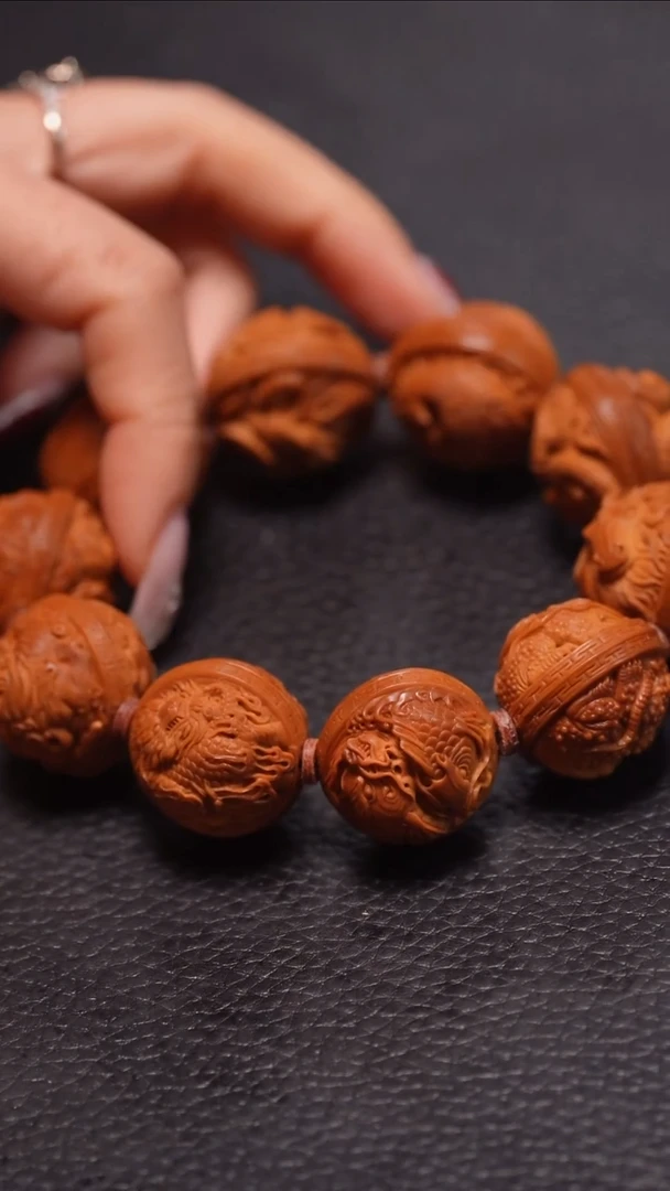 手串橄榄核2.5/正圆瑞兽