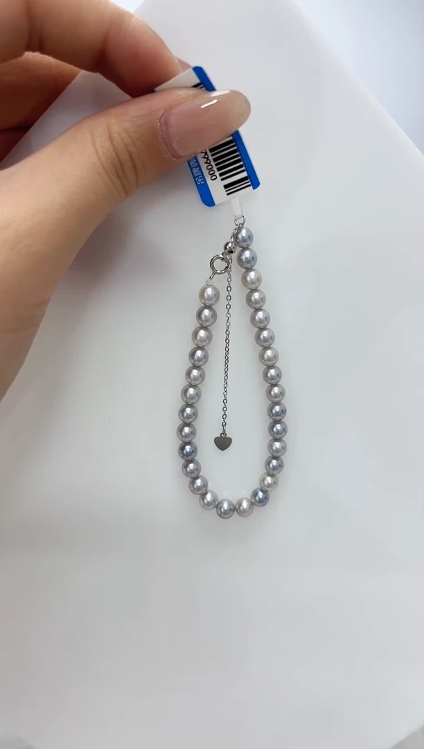 【闪购商品】海水珍珠DA银S925镶嵌t867 手链5
