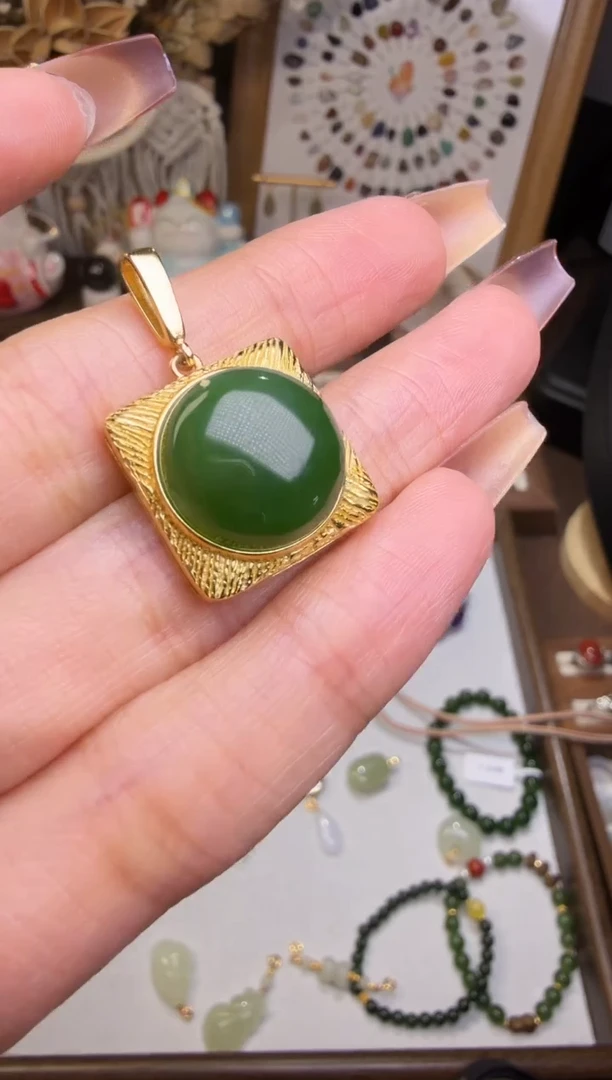 水晶摆件未镶嵌项链