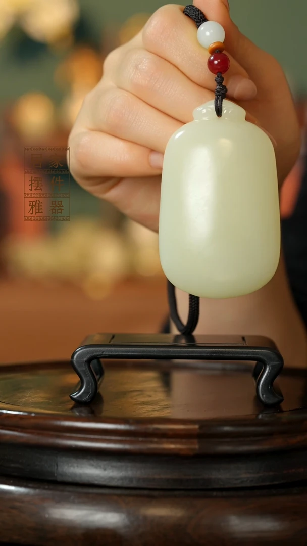 玉《如意手把》摆件