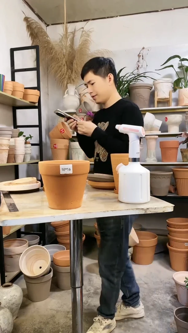 【闪购商品】红陶18*16红陶国际 2盆无托