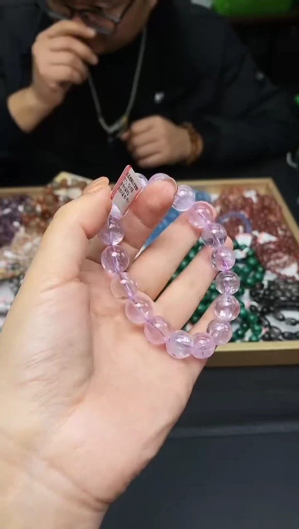 未镶嵌锂辉石手串手串