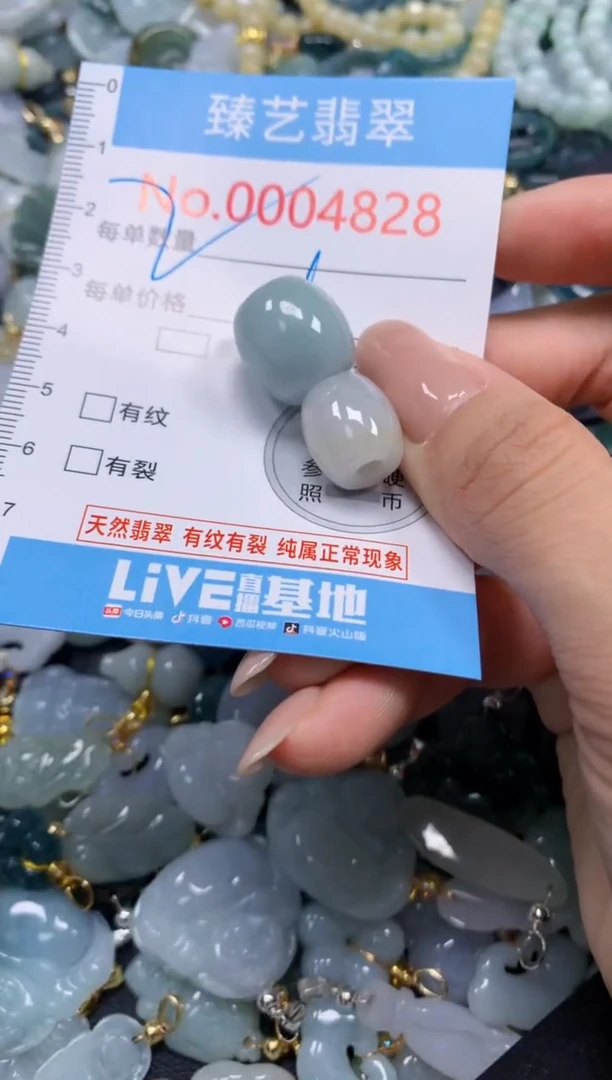 颈饰未镶嵌翡翠4828