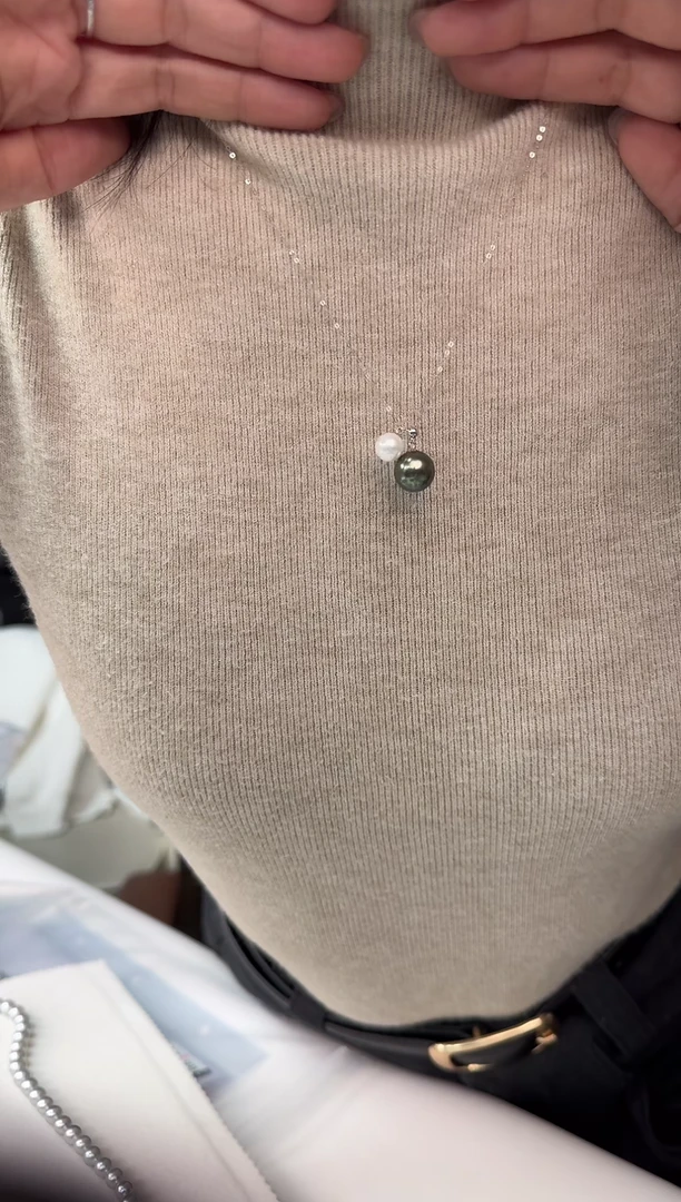 吊坠(赠链)未镶嵌海水珍珠海水珍珠吊坠