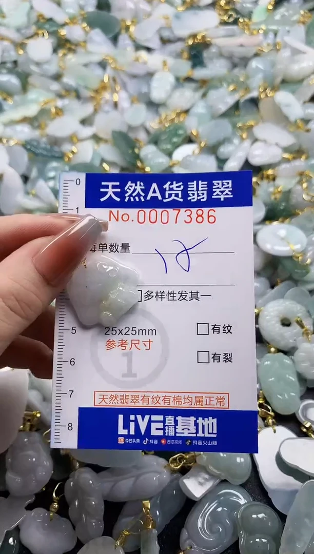 颈饰未镶嵌翡翠天然A货翡翠