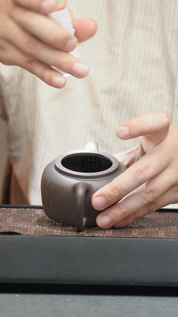 茶壶紫砂五堂 曼生井栏-刻-180cc