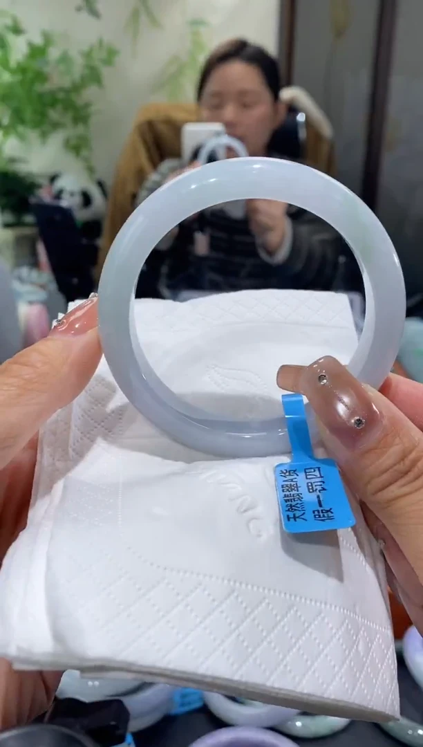 未镶嵌手镯翡翠圈口57-58