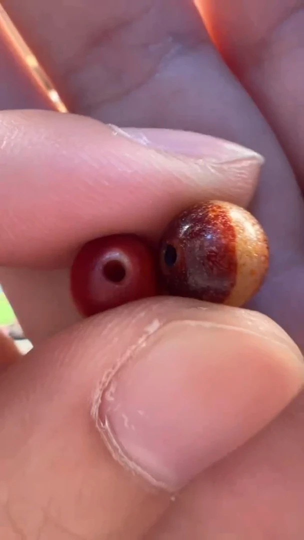 玛瑙/玉髓（覆膜）颈饰未镶嵌1(微瑕随机发货）