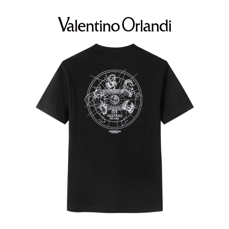 VALENTINO ORLANDI/华伦天奴.奥兰迪夏季潮流星座T恤1VT232501