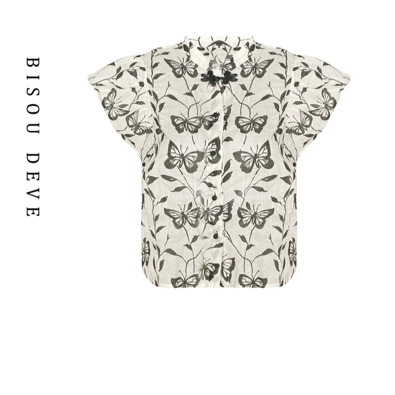 【商场同款】碟舞国风衫MV07015946