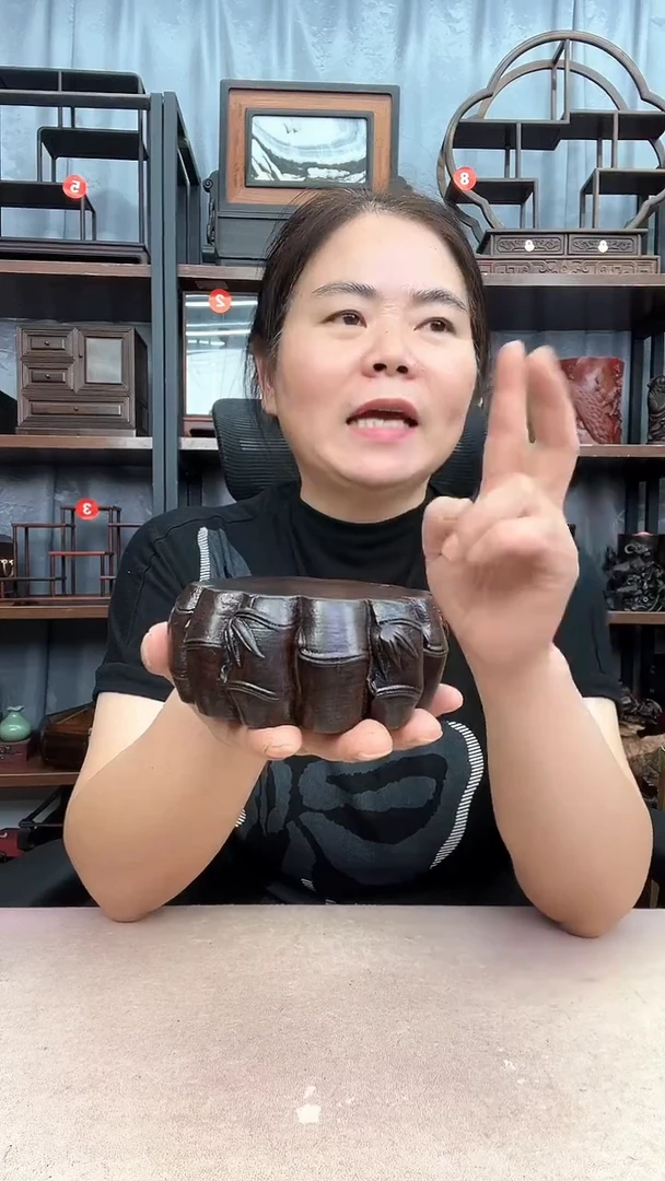 鸡翅木类端景台竹节圆