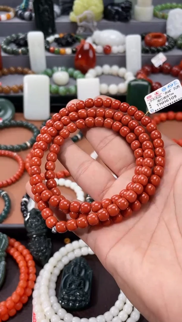 【闪购商品】南红玛瑙手串未镶嵌 多样性发一件TNH6109