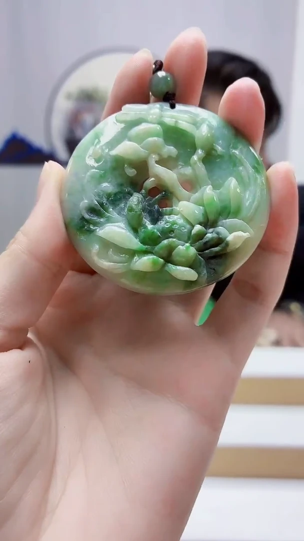 颈饰未镶嵌翡翠5060zm-JJ挂件1