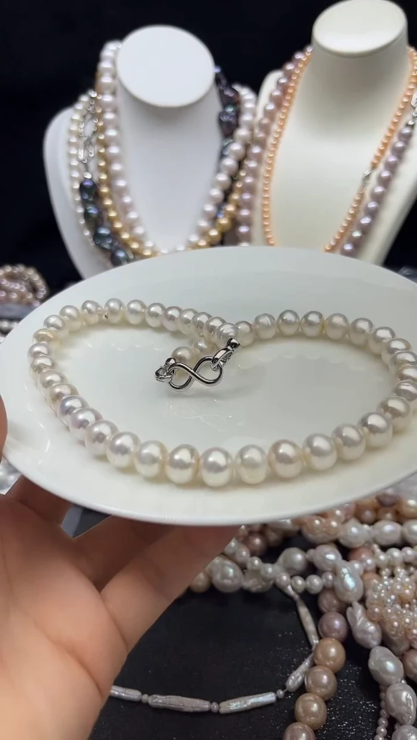 淡水珍珠未镶嵌颈饰多人