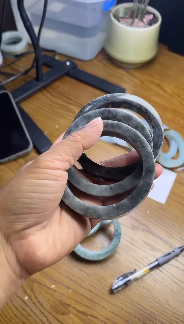 【闪购商品】定制翡翠胚未镶嵌多样性发货之一