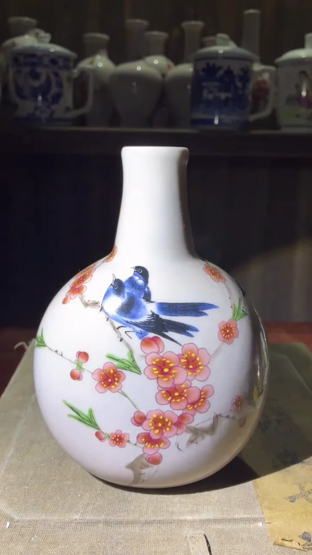 摆件瓷K48景德镇陶瓷摆件