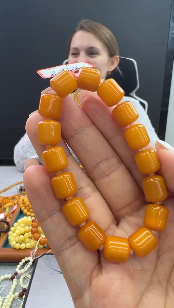 【闪购商品】未镶嵌琥珀手链104秒拍号