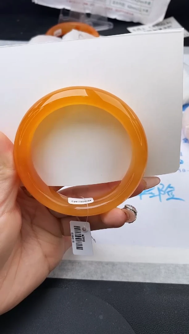 未镶嵌手镯石英质玉w294-HHB60+