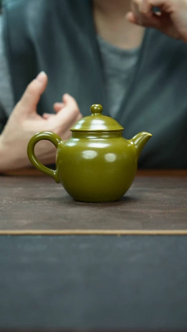 杯景德镇茶叶末容天壶