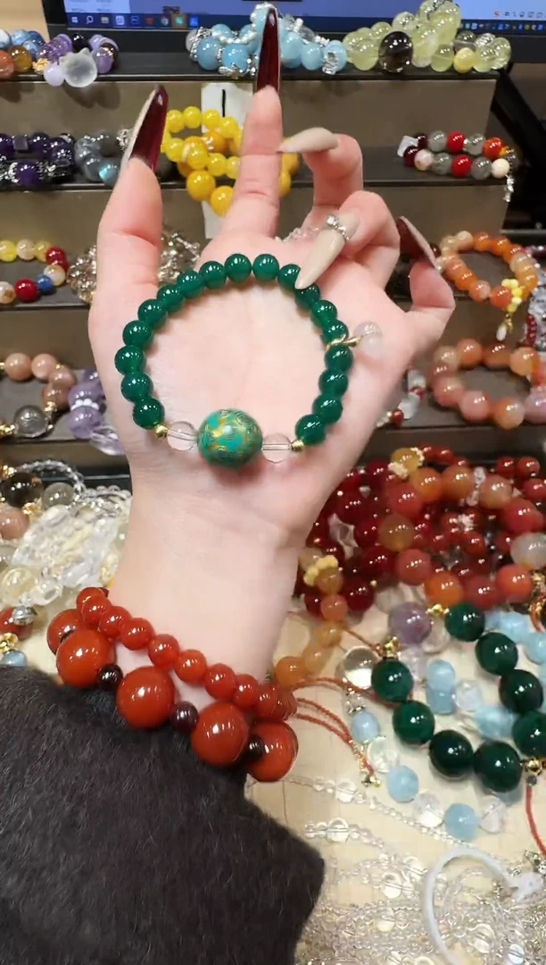 未镶嵌手串水晶多样发一